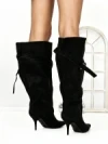 Cizme Dama cu Toc 6XKK5 BLACK | MEI