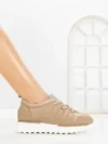 Sneakers Dama 5H71 KHAKI | MEI