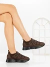 Sneakers Dama 5H71 BROWN | MEI