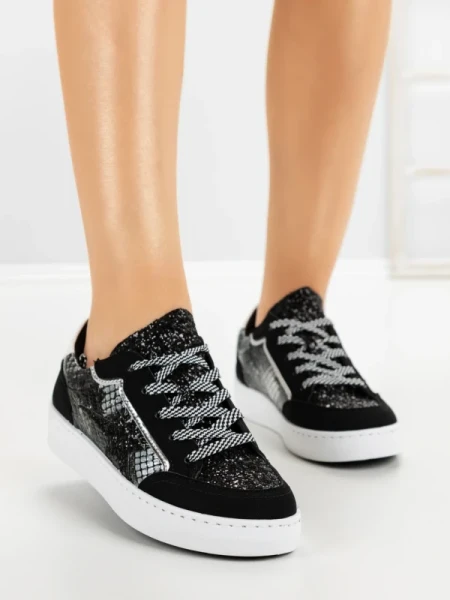 Sneakers Dama 6521 BLACK | CM