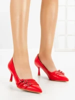 Pantofi Stiletto 77-542 RED | CM