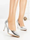Pantofi Stiletto 8129 SILVER | CM