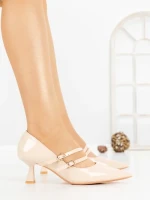 Pantofi Stiletto 77-579 BEIGE | CM