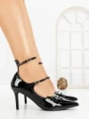 Pantofi Stiletto 77-549 BLACK | CM