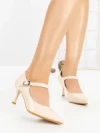 Pantofi Stiletto 77-545 BEIGE | CM