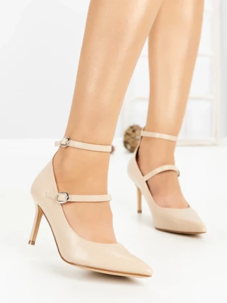 Pantofi Stiletto 77-550 BEIGE | CM