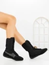 Ghete de primavara-toamna 6519 BLACK | CM