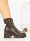 Ghete Dama 67WL11 DARK BROWN | MEI