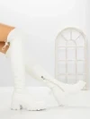Cizme Dama cu Toc 67WL22 WHITE | MEI