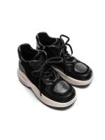 Ghete Dama din piele naturala 10875 BLACK | FRANCO GERARDO