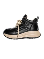 Pantofi Sport Dama din piele naturala 10780 BLACK | ADVANCER