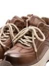 Pantofi Sport Dama din piele naturala 10780 BROWN | ADVANCER