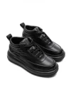 Ghete Barbati din piele naturala 5788 BLACK | ADVANCER