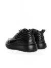 Ghete Barbati din piele naturala 5788 BLACK | ADVANCER