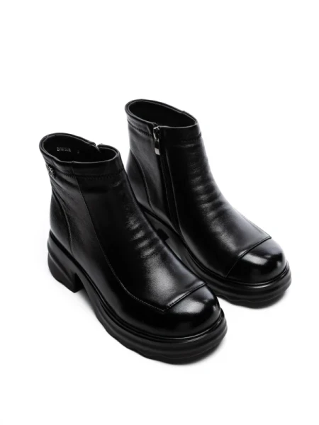 Ghete Dama din piele naturala Z6167326M BLACK | ADVANCER