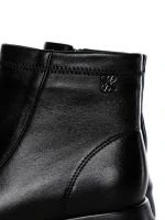 Ghete Dama din piele naturala Z6167326M BLACK | ADVANCER