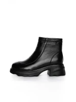 Ghete Dama din piele naturala Z6167326M BLACK | ADVANCER