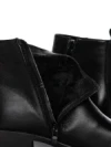 Ghete Dama din piele naturala 3216 BLACK | ADVANCER