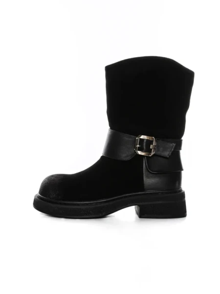Ghete Dama din piele naturala 5150-2 BLACK | ADVANCER