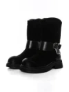 Ghete Dama din piele naturala 5150-2 BLACK | ADVANCER