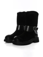 Ghete Dama din piele naturala 5150-2 BLACK | ADVANCER