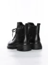 Ghete Dama din piele naturala 8696 BLACK | ADVANCER