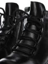 Ghete Dama din piele naturala 8696 BLACK | ADVANCER