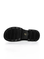 Ghete Dama din piele naturala 8696 BLACK | ADVANCER