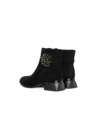 Ghete Dama din piele naturala K192-259R BLACK | ADVANCER