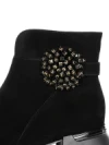Ghete Dama din piele naturala K192-259R BLACK | ADVANCER