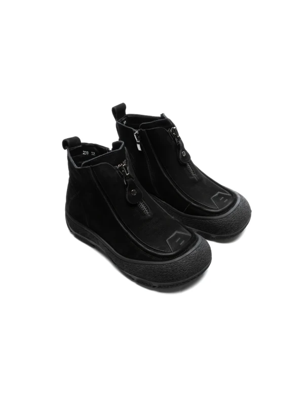 Ghete Dama din piele naturala 259 BLACK | ADVANCER