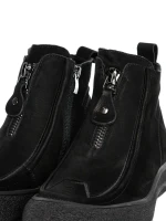 Ghete Dama din piele naturala 259 BLACK | ADVANCER