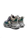 Pantofi Sport Dama din piele naturala HY6322 LIGHT GREEN-PURPLE | ADVANCER