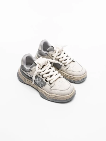 Pantofi Sport Barbati din piele naturala 8132 GREY | FRANCO GERARDO