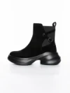 Ghete Dama din piele naturala 23-2643-3 BLACK | ADVANCER