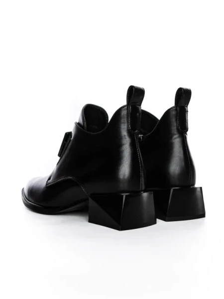 Ghete Dama din piele naturala 23-1987-1 BLACK | ADVANCER