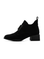 Ghete Dama din piele naturala 23-1987-1R BLACK | ADVANCER