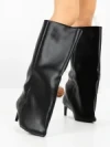 Cizme Dama cu Toc C-394 BLACK | STEPHAN