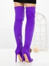 Cizme Dama cu Toc C-289 PURPLE | STEPHAN