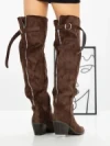 Cizme Dama cu Toc 52259 BROWN | GALLEVANI