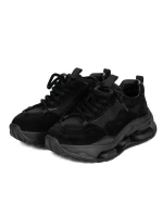 Pantofi Sport Dama din piele naturala S5352 BLACK | FRANCO GERARDO
