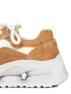 Pantofi Sport Dama din piele naturala S5352 KHAKI | FRANCO GERARDO