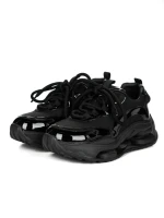 Pantofi Sport Dama din piele naturala S5361 BLACK | FRANCO GERARDO