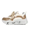 Pantofi Sport Dama din piele naturala S5361 CREAM-KHAKI | FRANCO GERARDO