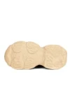 Pantofi Sport Dama din piele naturala 2586 CREAM-COFFEE | FRANCO GERARDO