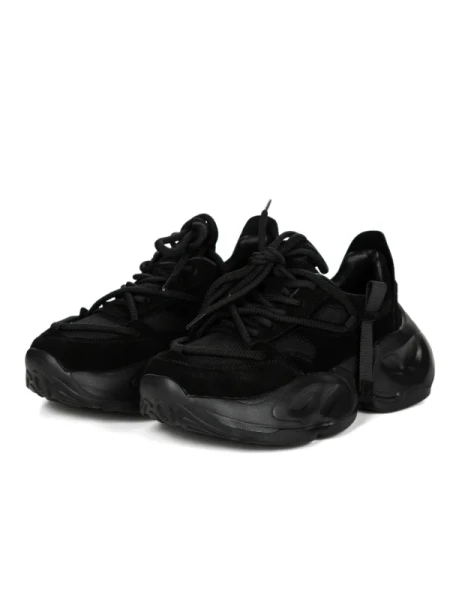 Pantofi Sport Dama din piele naturala 2586 BLACK | FRANCO GERARDO