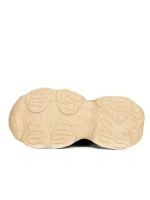 Pantofi Sport Dama din piele naturala 2586 CREAM-GREEN | FRANCO GERARDO