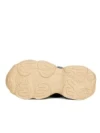 Pantofi Sport Dama din piele naturala 2586 CREAM-LIGHT GREEN | FRANCO GERARDO