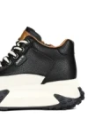 Ghete Dama cu Platforma 8821-1 BLACK | ADVANCER