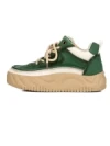 Pantofi Sport Dama din piele naturala 77038 GREEN | ADVANCER